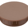 2 stuks afdekkap/dop ø 35 mm voor scharniergat kleur BRUIN 2 stuks afdekkap/dop ø 35 mm voor scharniergat kleur BRUIN
