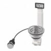 3½ inch Korfplug met waste met overloop. 3½ inch Korfplug met waste met overloop.