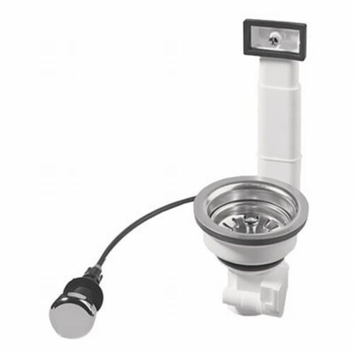 3½ inch Korfplug met waste met overloop.