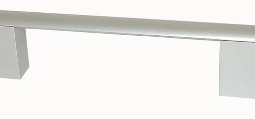 B019 Greep afst.128mm/L.153mm Aluminium Mat