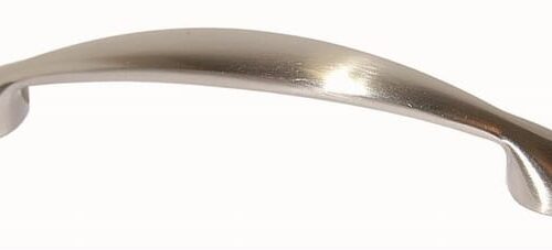 B048 Greep afst.128mm Nikkel Geborsteld