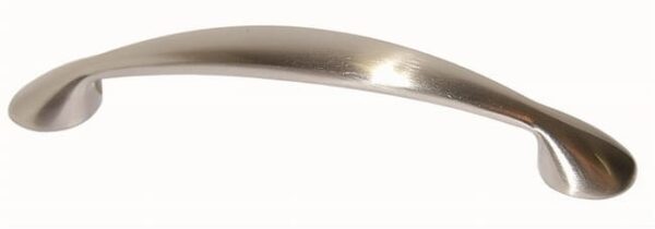 B048 Greep afst.128mm Nikkel Geborsteld