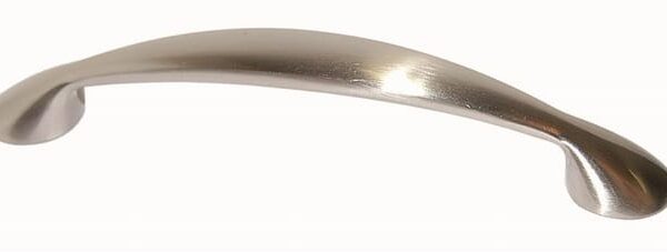 B048 Greep afst.128mm Nikkel Geborsteld
