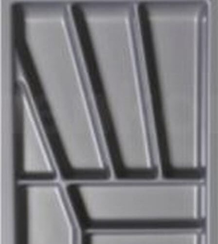 Bestekindeling DIA (zelf pasmaken) kleur zilver (40)