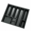 Bestekindelingen Linea. (brxd) 1140 mm  x 490 mm. Antraciet Bestekindelingen Linea. (brxd) 1140 mm  x 490 mm. Antraciet
