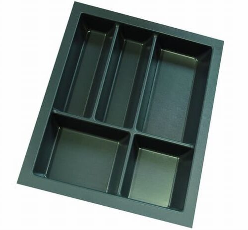 Bestekindelingen Linea. (brxd) 390 x 490 mm. Antraciet