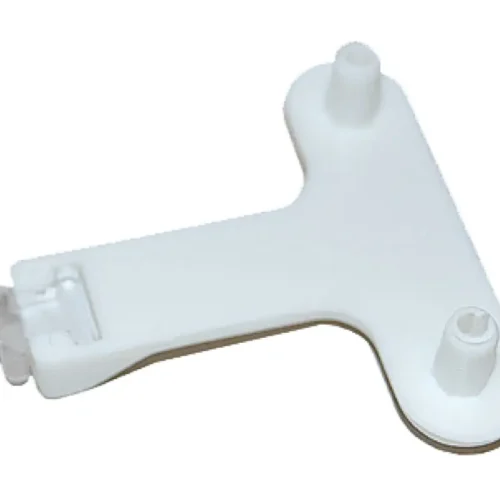 Deurdemper kunststof 40 mm Transparant