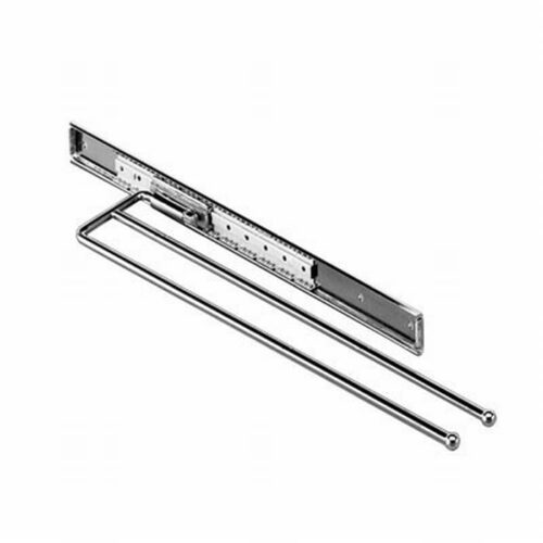 Doekenrek DUO 2 stangen (uittrekbaar) chroom