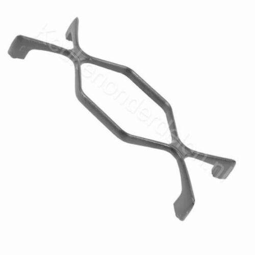 Dubbele Brandersteun AEG/Electrolux OP=OP Zwart/gietijzeren Dubbele Brandersteun AEG/Electrolux OP=OP Zwart/gietijzeren