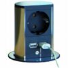 Elevator stopcontact rvs/zwart - Met USB lader. Elevator stopcontact rvs/zwart - Met USB lader.