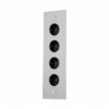 Energie-hoekzuil 4ST 320 stopcontact rvs. Energie-hoekzuil 4ST 320 stopcontact rvs.