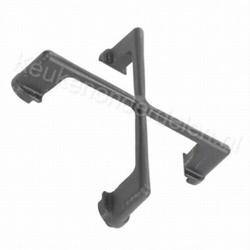 Enkele Brandersteun AEG/Electrolux OP=OP Zwart/gietijzeren