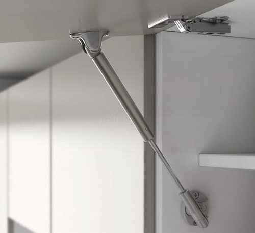 Gasveer voor opklapdeur (zonder rem) bronskleurig 120 N