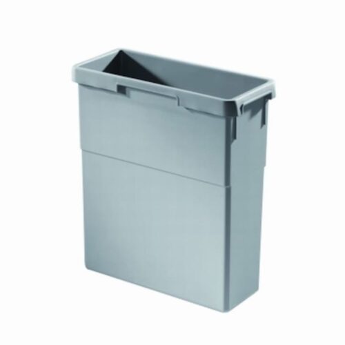 Hailo 1 x 19 liter - 413 mm hoog Licht grijs Hailo 1 x 19 liter - 413 mm hoog Licht grijs