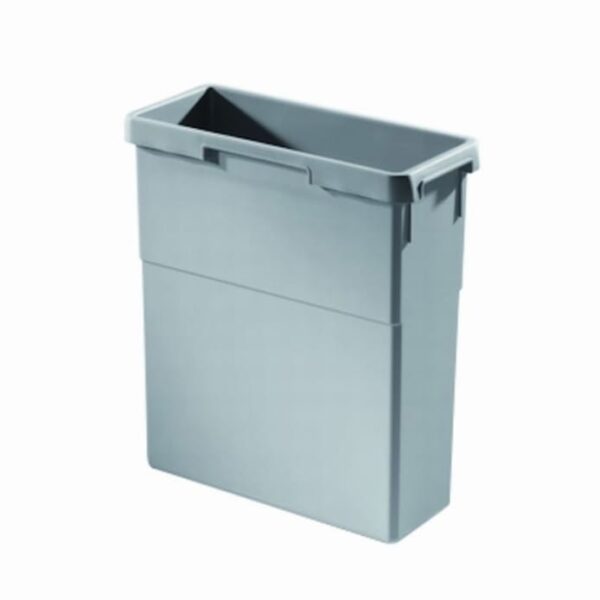 Hailo 1 x 19 liter - 413 mm hoog Licht grijs