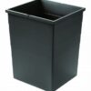 Hailo 1 x 55 liter - 500 mm hoog Donker grijs Hailo 1 x 55 liter - 500 mm hoog Donker grijs