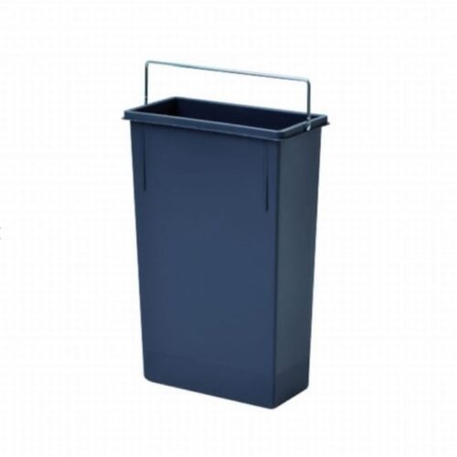 Hailo 1 x 7 liter - 350 mm hoog  Donker grijs