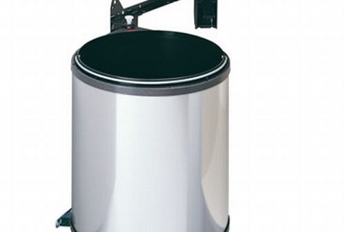 Hailo Big-Box 15 liter RVS-Donkerbruin