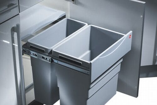 Hailo Easy-Cargo - 49 liter Grijs.