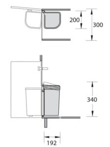 Hailo Pico 5L Wit