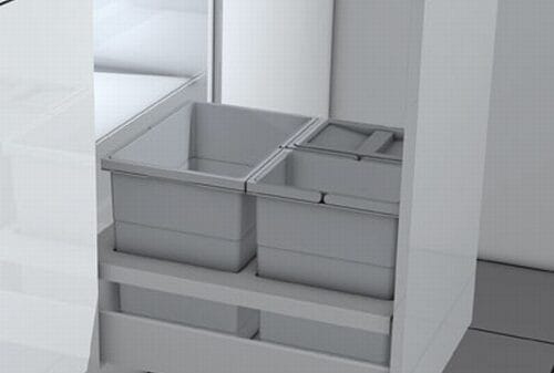 Hailo Separato K45  45 liter Grijs.