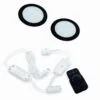 Hera-FR-68-Dynamic-led-sets-zwart-24-V-set-van-2-1 HERA LED Dynamic FR-68 – Set van 2 Luxe Dimbare LED Inbouwspots met Afstandsbediening