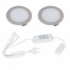 Hera FR-68 LED set inox-look - set van 2. Hera FR-68 LED set inox-look - set van 2.