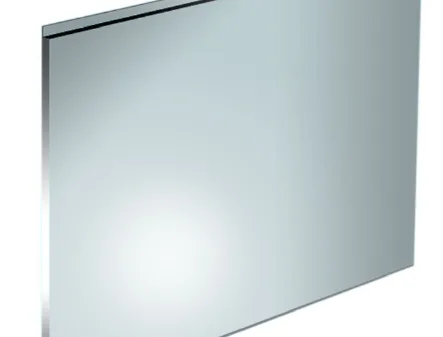 Rvs achterwand budgetmodel 20 mm dik. 900 x 650 x 20 mm.
