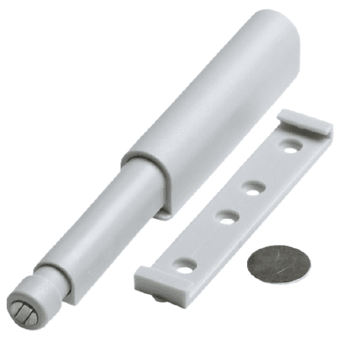 Regelbare duwsnapper met magneet (incl. montagehouder)