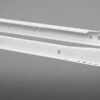 Rolgeleider Cremewit Rolgeleiderset cremewit L=250 voor houten lade of bodem