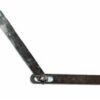 Schaar voor klapdeuren Schaar (nikkel) voor klapkasten L=187 mm