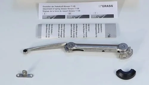 Schaarstuk metaal liftbeslag RECHTS Kinvaro T-105