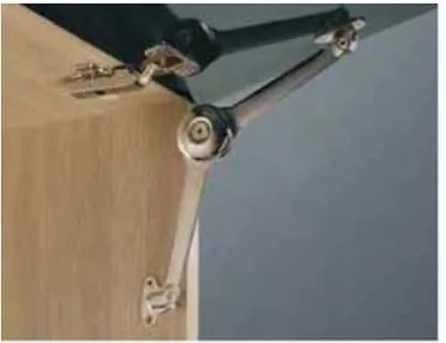Schaarstuk metaal lift/down groot