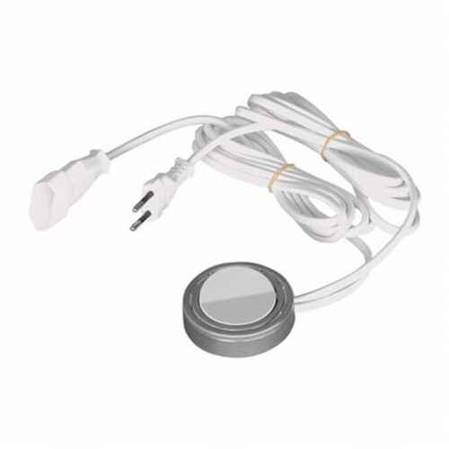 Schakelaar Bottomswitch - Elektra rvs-look/grijs