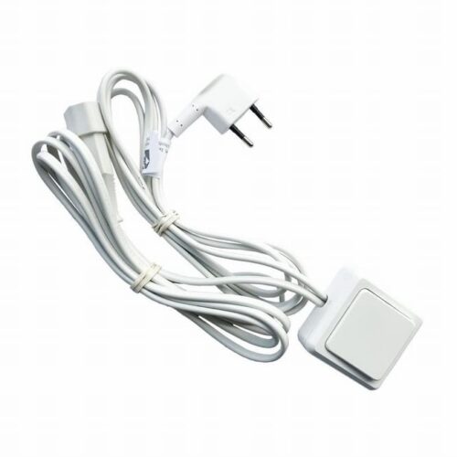 Schakelaar (lxbxh) 68 x 68 x 30 Wit.