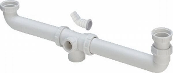 Sifonverbinding dubbele bakken