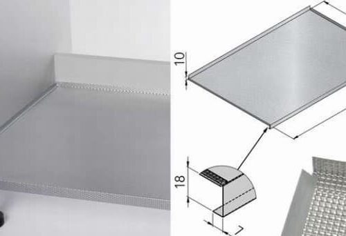 Spoelkast bescherming Aluminium   861 X 510 X 0