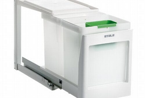Stala model 2 PK 2 x 10 liter Wit.