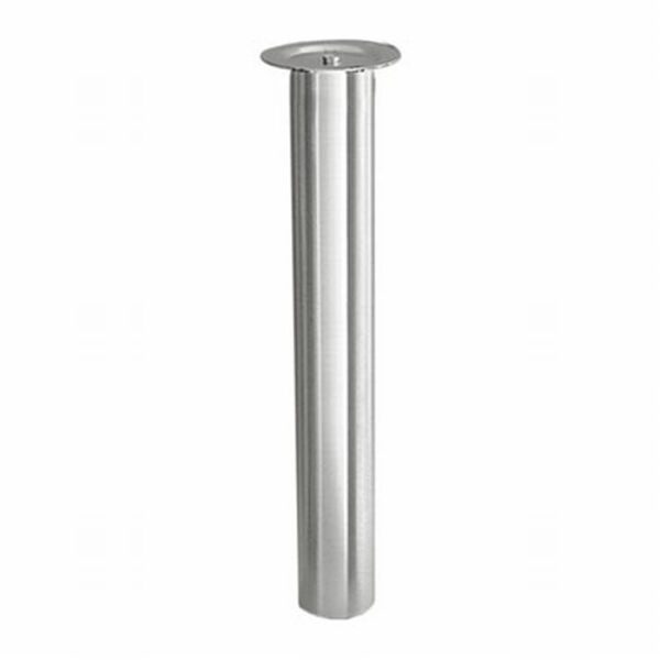 Tafelpoot Cento inox-look.