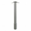 Tafelpoot Deluxe inox-look. Tafelpoot Deluxe inox-look.