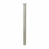 Tafelpoot Fifty barhoogte inox-look. Tafelpoot Fifty barhoogte inox-look.