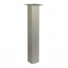 Tafelpoot Ursus inox-look. Tafelpoot Ursus inox-look.