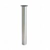 Tafelpoot superlang Cento inox-look. Tafelpoot superlang Cento inox-look.