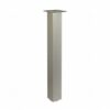 Tafelpoot superlang Ursus inox-look. Tafelpoot superlang Ursus inox-look.