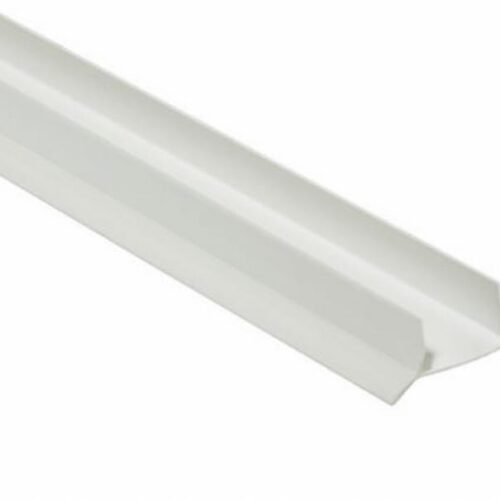 WIT plintafdichtingsprofiel 18mm (Lengte 4 meter)
