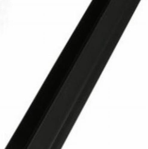 ZWART plintafdichtingsprofiel 18mm (Lengte 4 meter)