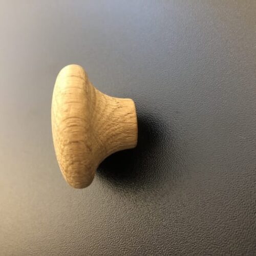 knop massief eiken hout ongelakt OP=OP knop massief eiken hout ongelakt OP=OP
